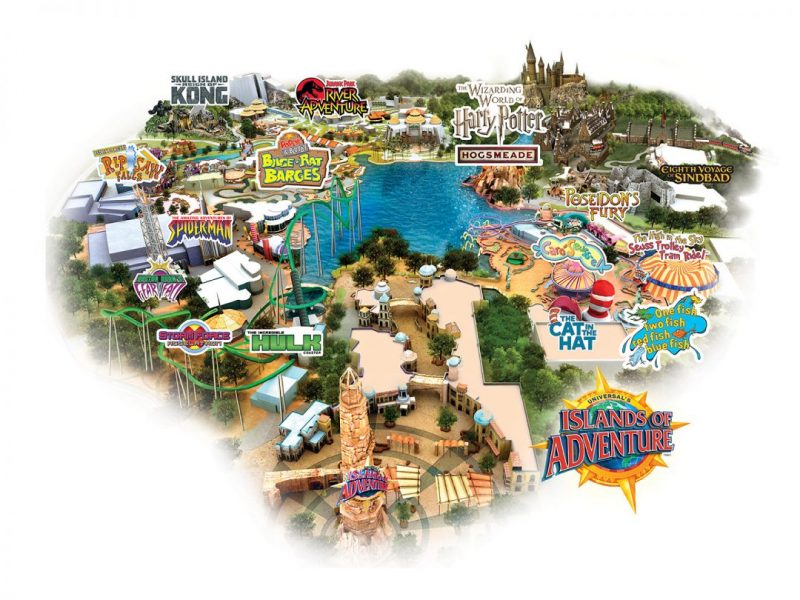 universal islands of adventure map Universal Studios Orlando Map Florida Theme Park Maps