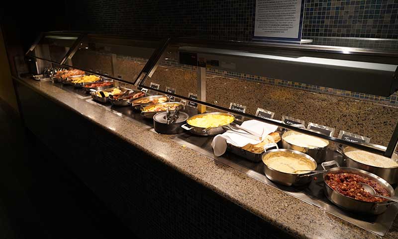 Breakfast-Buffet-at-The-Wave-Restaurant short lines at disney world