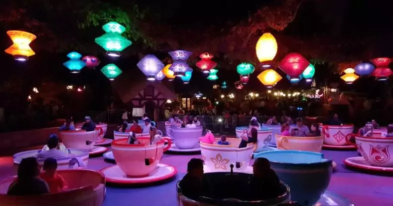 Mad Tea Party at Disneyland Park