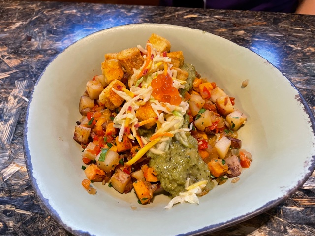 entree at Satu’li Canteen
