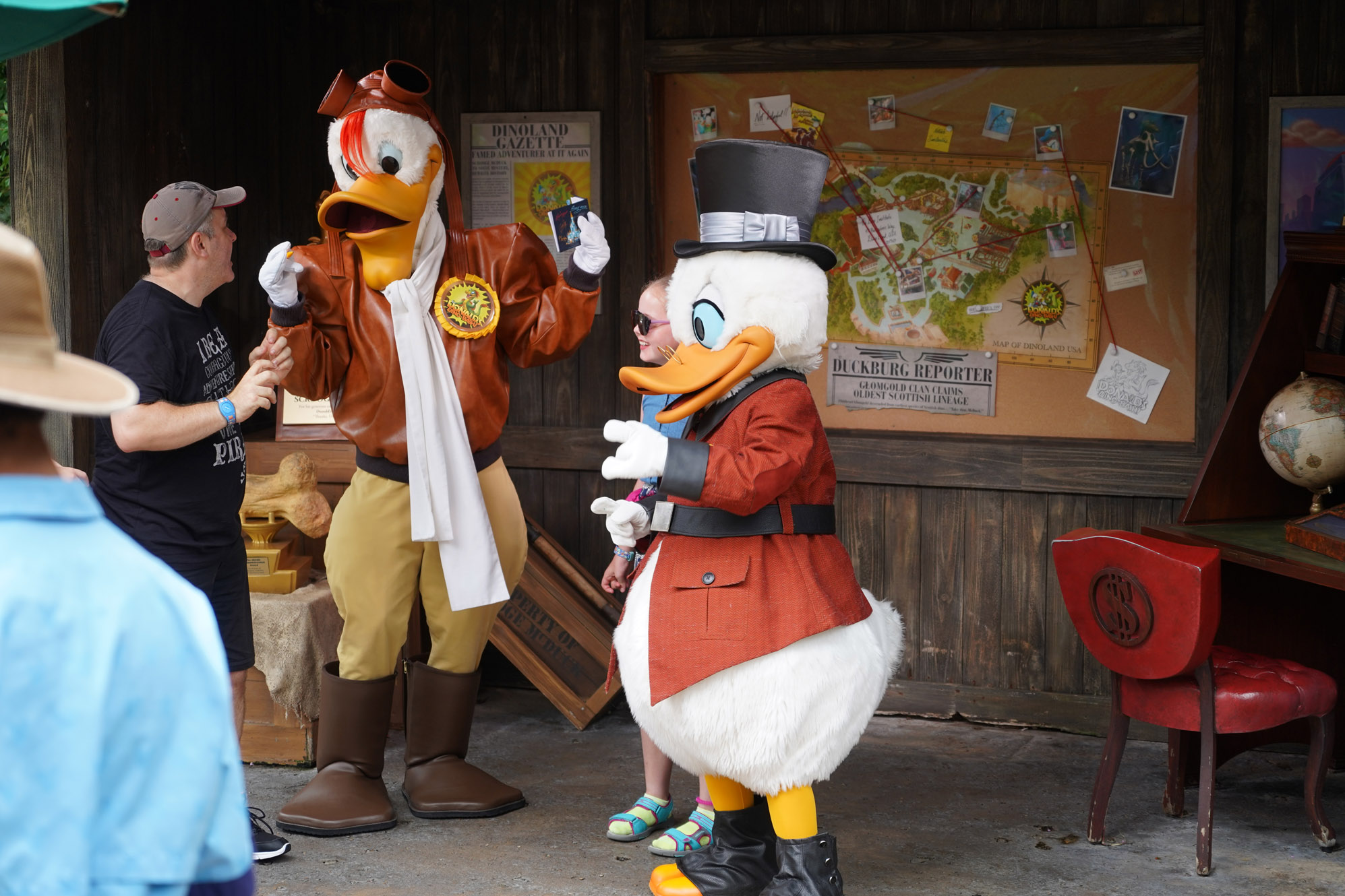 Disney character meet and greet