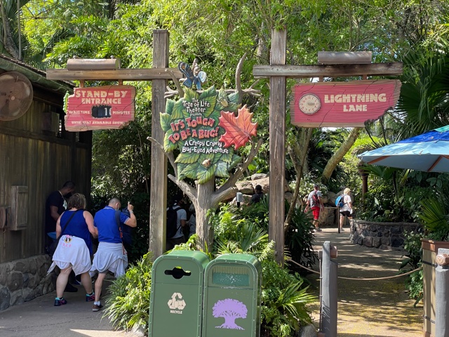 Disney Genie+ lightning lane entrance