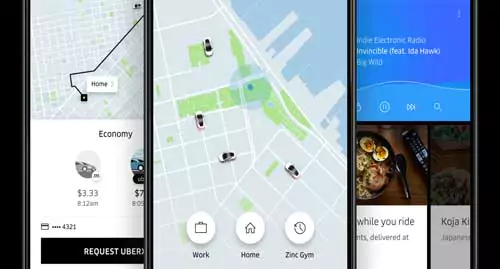 Uber Screenshots