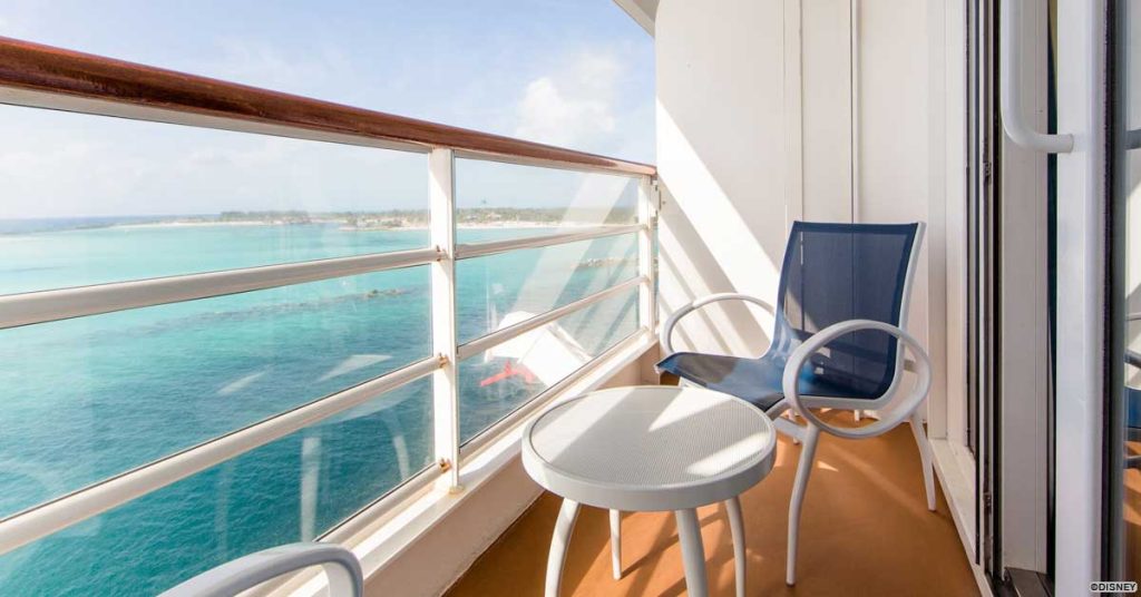 DCL Disney Magic Verandah Stateroom