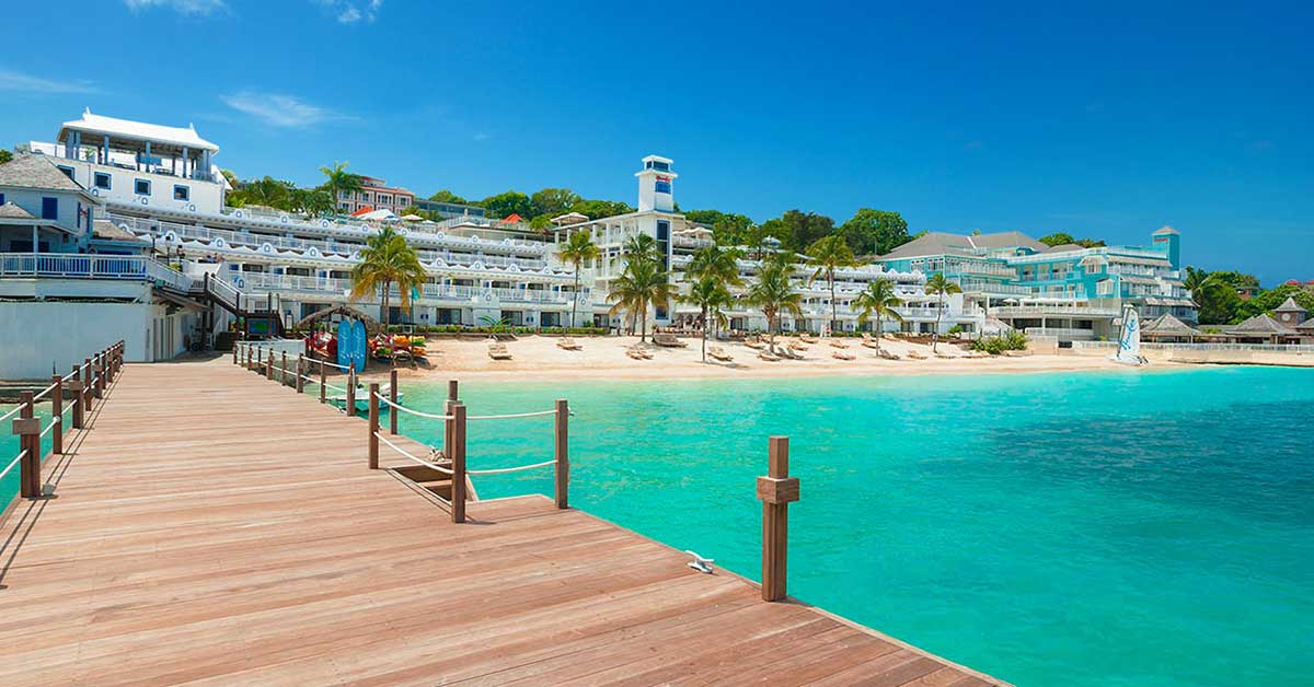 Beaches Ocho Rios The dock and beach at Beaches Ocho Rios resort
