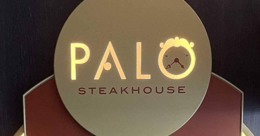 Not to be outdone by Lumiere, Cogsworth keeps time at Palo Steakhouse