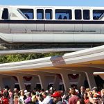 Disney Monorail: a Complete Guide to Disney World's Highway in the Sky A DIsney Monorail passing through EPCOT