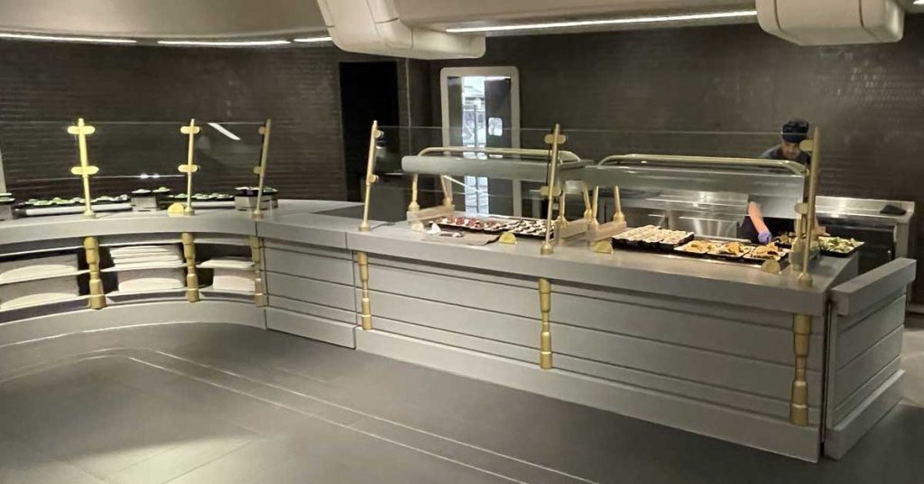 Starcruiser - Food - Buffet Setup