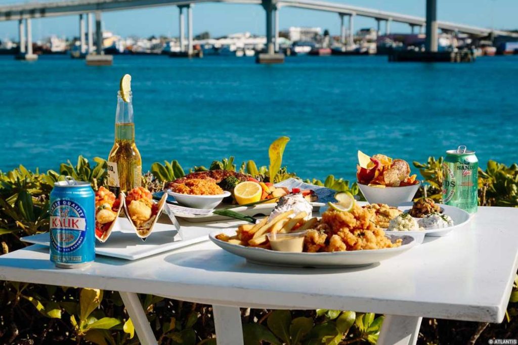 Atlantis Dining - The Point -- Seaside Dining overlooking Nassau Harbor
