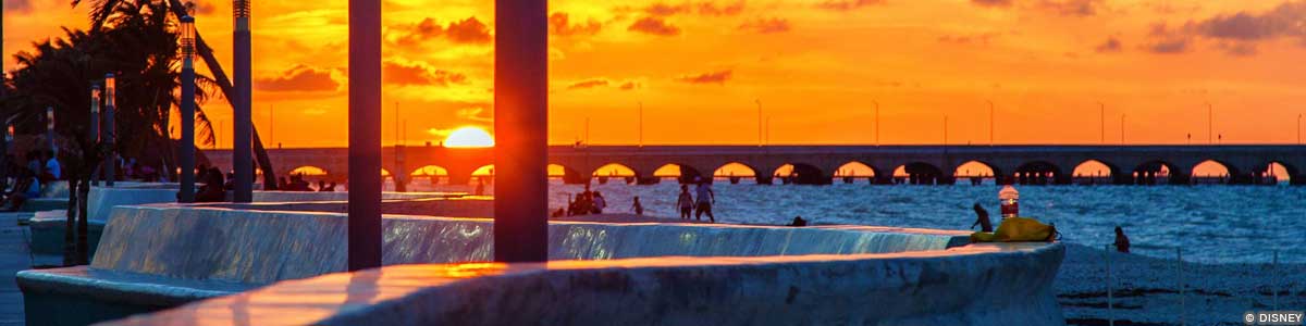 Progreso Mexico at Sunset