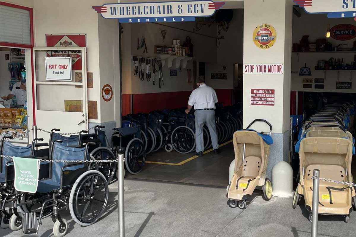 How Do Old People Get Around Disney?