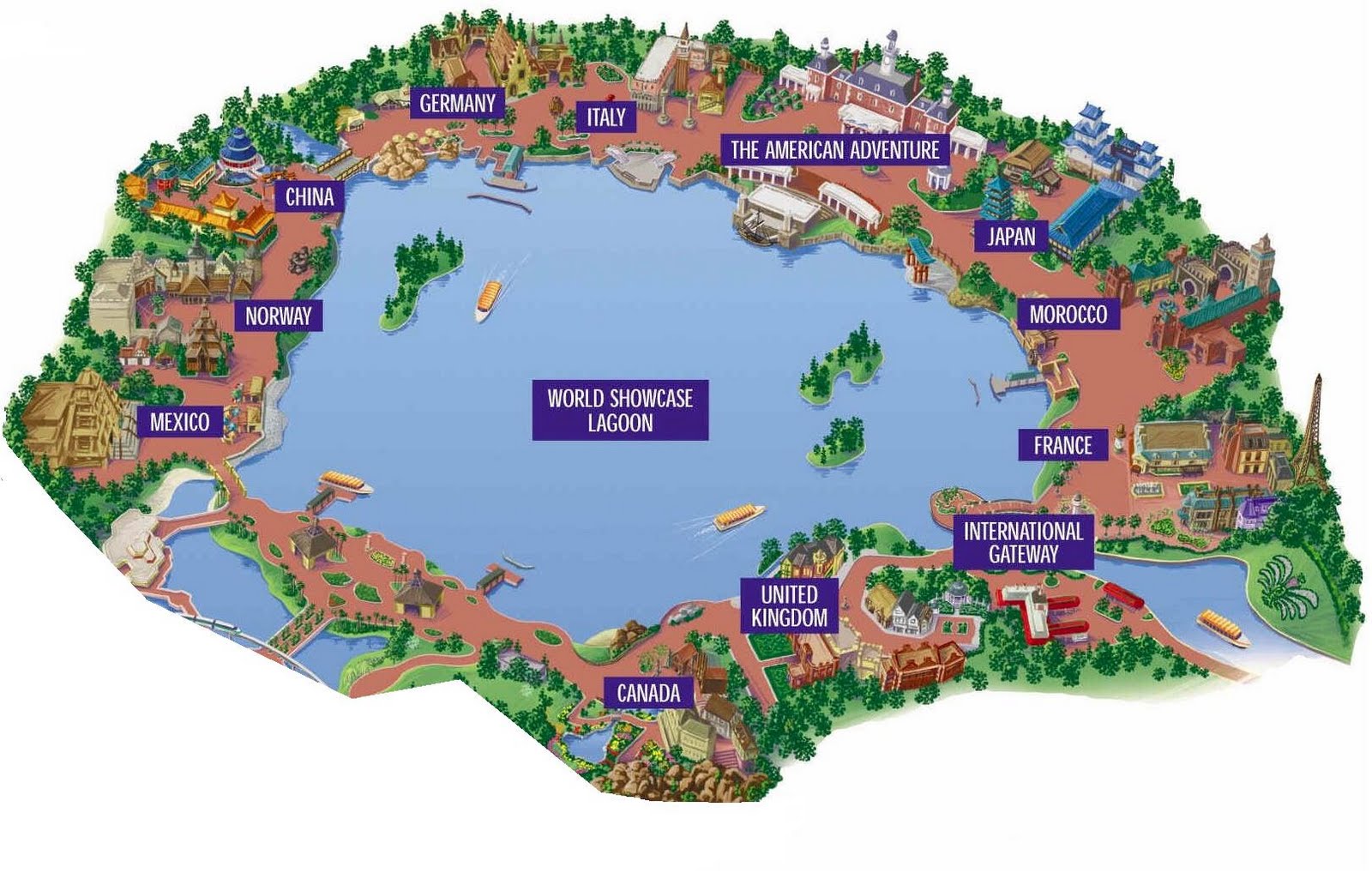 What Country Was Removed from EPCOT?