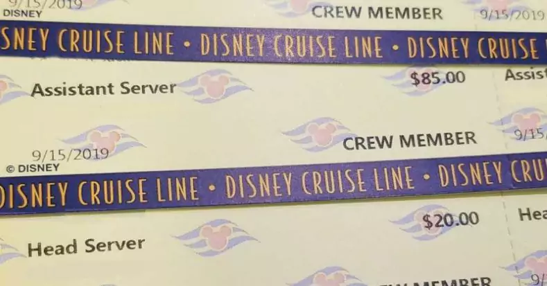disney cruise tip room service