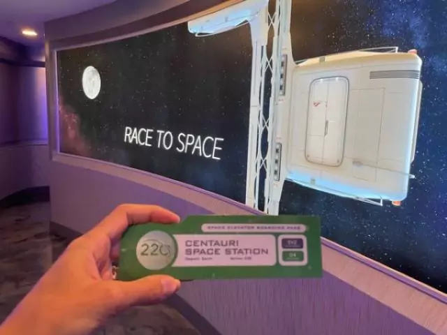 centauri space station ticket