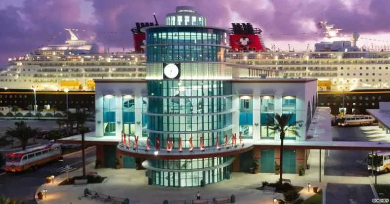 Disney Cruise Line's home port terminal at Port Canaveral (© Disney)