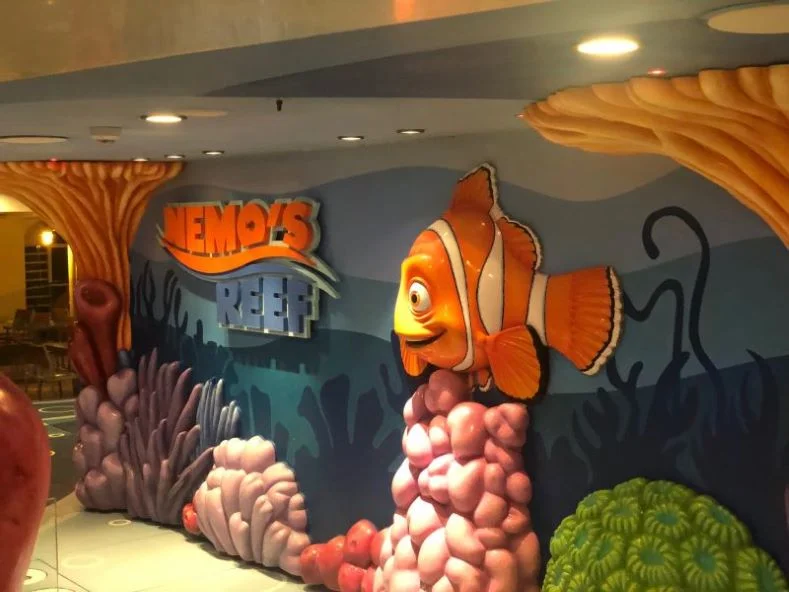 Nemo's Reef on Disney cruise ship