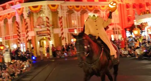 Disney Halloween Headless Horseman
