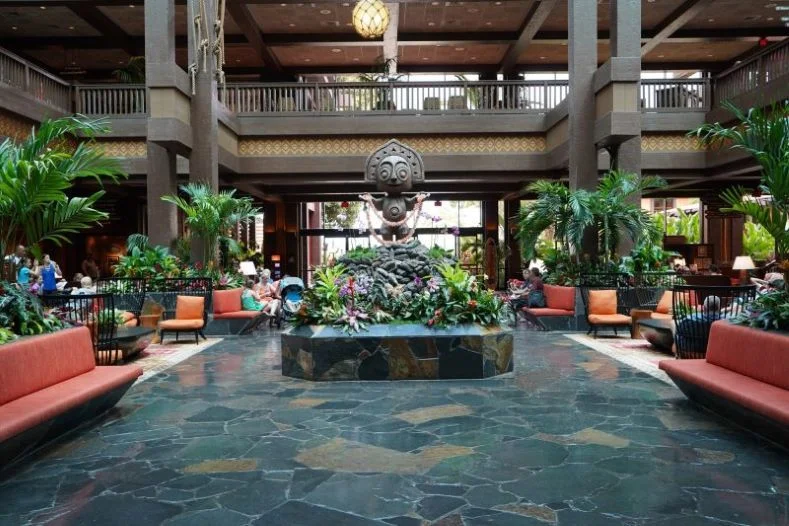 Polynesian Village Resort lobby