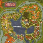Coronado Springs Resort Map