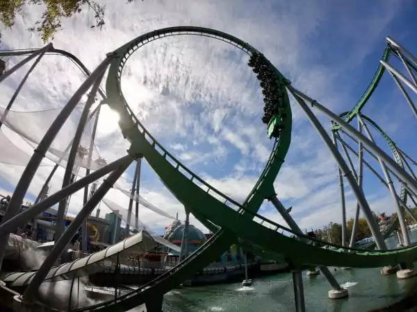 The Incredible Hulk Coaster - Universal Orlando