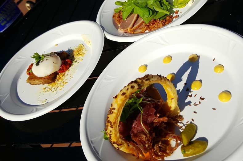 Tasty, artsy dishes are a hallmark of the EPCOT International Festival of the Arts