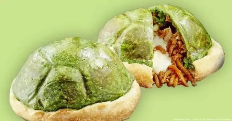 Super Nintendo World - Food - Green Shell Calzone