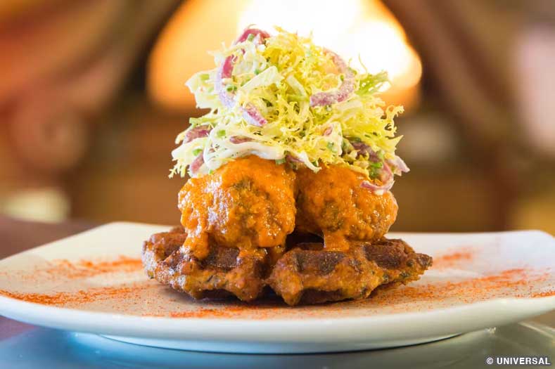 Food Cost at Universal Orlando: grilled spiced lamb at Mythos