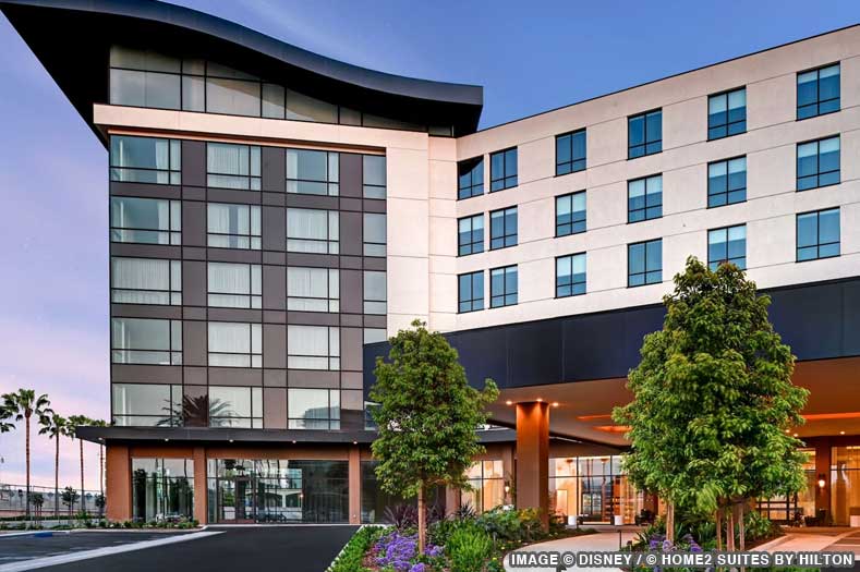 Exterior of Home2 Suites by Hilton Anaheim, a Disneyland Good Neighbor Hotel