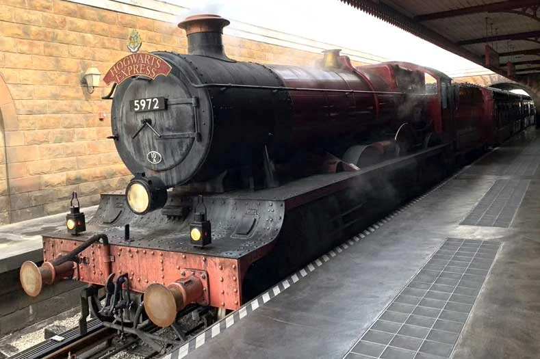 The Hogwarts Express train ride at Universal Orlando Resort