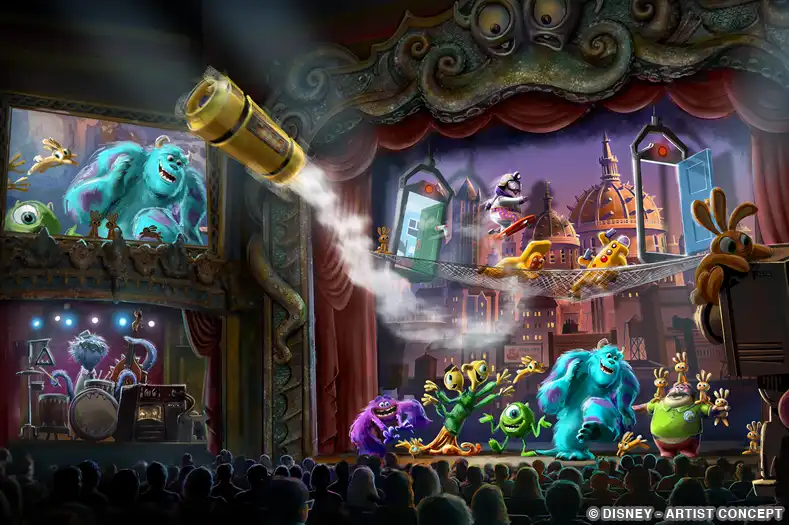 Mayhem ensues as monsters welcome you to Monstropolis
