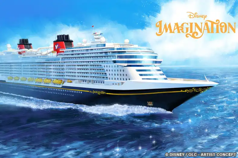 Concept Art for the Disney Imagination cruise ship