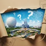 An AI generated image imagining a fifth theme park at Walt Disney World in Florida