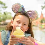 Summer at Walt Disney World (Updated for 2026) girl enjoying ice cream at disney world