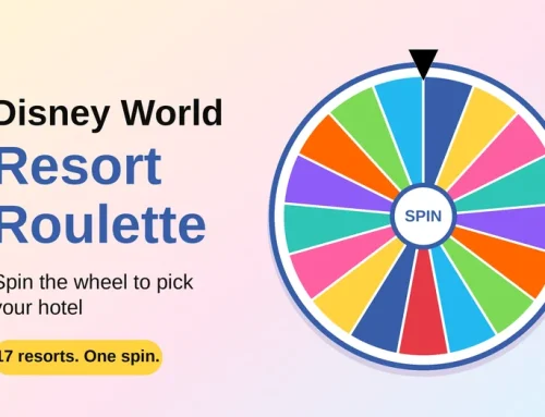 Disney World Resort Roulette: Spin the Wheel to Pick Your Hotel